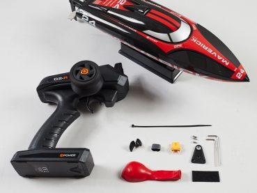 DPBO002 MAVERICK-PRO Rennboot BL3S ARTR ROT